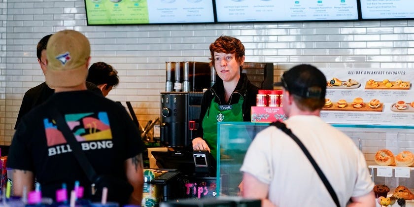 Starbucks Worker Says Long Wait Times Down to Staffing, Mobile Orders