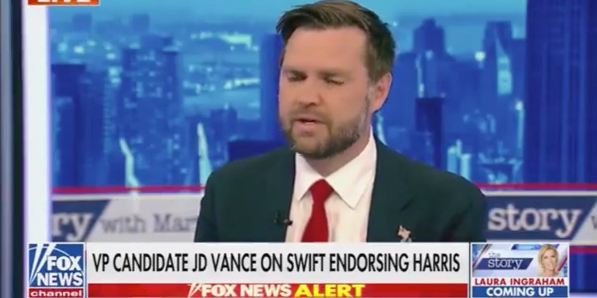 JD Vance Says Americans Not Gonna Be Influenced By Some Out-Of-Touch Billionaire Celebrity. That’s The Joke.